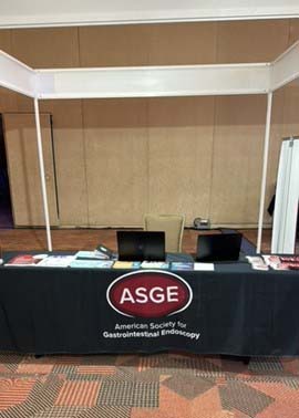 ASGE Booth at AMEG